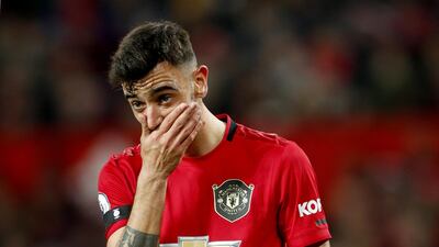 Bruno Fernandes had more shots at goal than any of his teammates. None of them successful. EPA