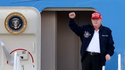 President Donald Trump has upended longstanding US policy on Gaza and Ukraine. Getty Images / AFP