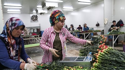 The laying of flowers has been a central element of the mourning period for the queen. EPA