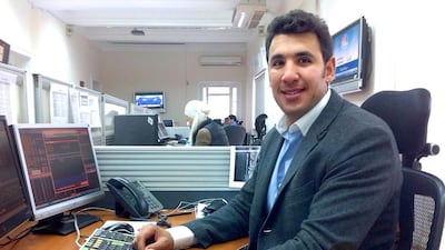 Ahmed Abu Taleb, the vice president of Pharos Securities Brokerage in Cairo, says energy shortages, if they continue this summer, will definitely impact the Egyptian economy. Courtesy Ahmed Abu Taleb