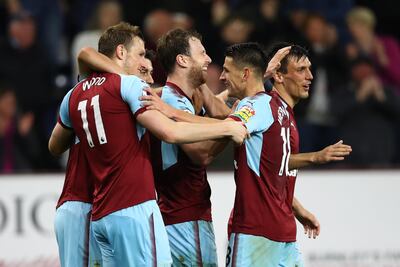 They may have lost on Thursday night, but Burnley have had a strong end to the season. Clive Brunskill / Getty Images