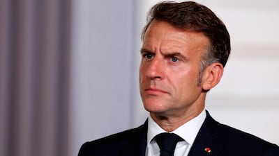 France's President Emmanuel Macron told US President Donald Trump in a phone call that Lebanon's sovereignty must be respected. AFP