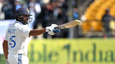 Rohit Sharma struggled in Test cricket in the 2024/25 season, averaging just 10.93 runs in 11 innings over eight Tests. AFP