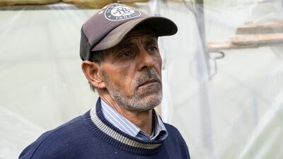 Walid Al Ahmid is worried there has not been enough rainfall this winter to provide for his crops throughout the coming summer. Matt Kynaston / The National