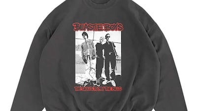 'Skills to pay the bills' sweatshirt, Dh202, Beasties Boys.