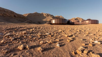 The facility features five interconnected pods. Courtesy of Hopkins Architects