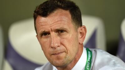 Rodolfo Arruabarrena led Al Wasl to a runner-up finish in the Arabian Gulf League last season and is aiming to "go one better". Tom Dulat / Getty Images