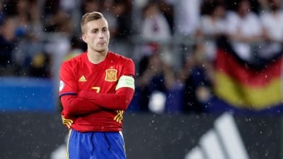 Gerard Deulofeu captained the Spain under-21 side that lost to Germany in the European Championship final on Friday. Nils Petter Nilsson / Getty Images
