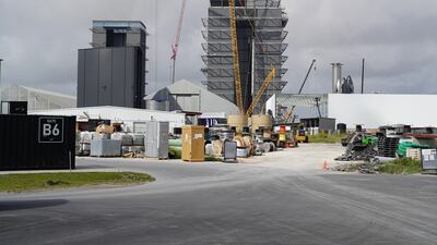 A view of Starbase from Boca Chica.