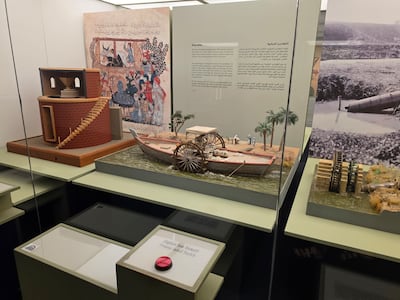 Some of the exhibits are interactive, making the museum accessible for children too. Katy Gillett for The National