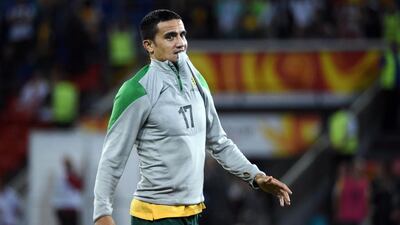Tim Cahill is Australia's all-time leading goal-scorer. Saeed Khan / AFP