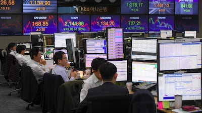 The expansion of apparent wealth globally may not be as concrete as it seems. AFP