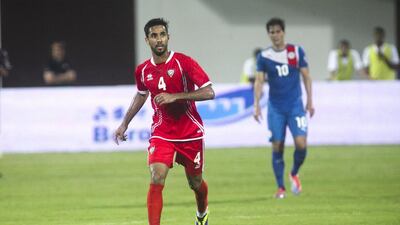 Midfielder Habib Fardan is Al Nasr’s lone regular Emirati representative in the national team. Lee Hoagland / The National