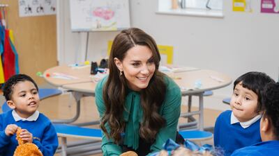 Embargoed to 2230 Saturday January 28 Undated handout photo issued by Kensington Palace of the Princess of Wales who has said she is "absolutely determined" to change attitudes to the development of children during the early years of their lives. Issue date: Saturday January 28, 2023.