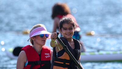 The event was held as part of the Dubai Fitness Challenge