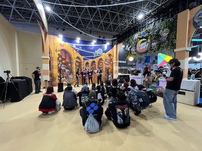 Red Dunes Games used its Tokyo Game Show 2026 presence to spotlight its esports ambitions. Faisal Al Zaabi / The National