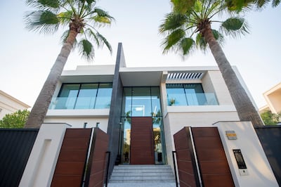 Vish Patel built his own property from scratch in Dubai Hills Estate. Ahmed Ramzan for The National