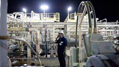 A worker at Tawke oil field in Iraqi Kurdistan. DNO is producing 100,000 bpd at Tawke but production could be higher, says the company, if it was not hampered by bureaucracy. Sebastian Meyer / Corbis