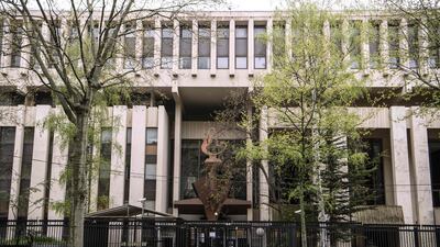 The embassy of the Russian Federation in Paris. AFP