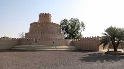 The circular watchtower in Al Jahili Fort. Khushnum Bhandari / The National