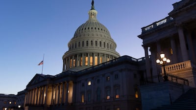 The US Capitol Building in Washington, DC, December 7, 2020. EPA
