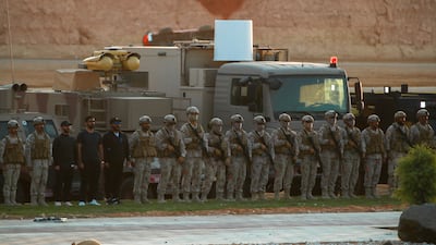 The capabilities of the armed forces were on show during the event at Al Ain International Airport