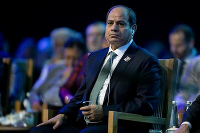 File Photo: Egyptian President Abdel Fattah El Sisi. Photo by the UAE Presidential Court.