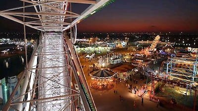 Global Village expects to see 5 million visitors this year, up from 4.4m last year. Pawan Singh / The National