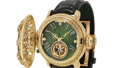 The Don Carlos timepiece by Dolce & Gabbana. Courtesy Dolce & Gabbana