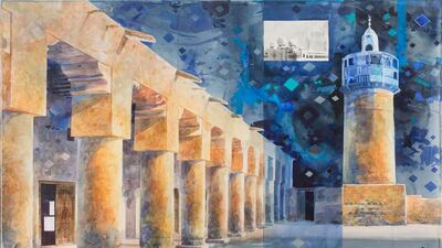 Wala'in Shakartom l'azeednakom, 2016, Watercolour on paper