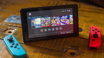 The Nintendo Switch excels thanks to its removable 'Joy-Cons'. Getty Images