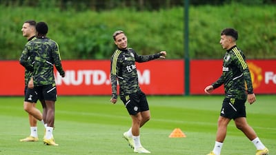 Antony at the Aon Training Complex. PA