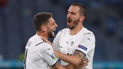 Leonardo Bonucci 6 - The ball rarely made it into Italy’s defensive third which allowed Bonucci to press high and transition the ball forward. Just two efforts on goal for Turkey across the 90 minutes meant it was an easy day at the office for the defender. AFP