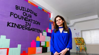 Sumaiya Shaukat, head of kindergarten at Gulf Model School in Dubai, is fasting during Ramadan. All photos by Pawan Singh / The National