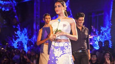 Designer Manish Malhotra at his fashion show at Lakme Fashion Week.