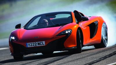 McLaren 650S Spider.Courtesy of McLaren