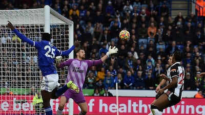 Newcastle's goalkeeper Martin Dubravka makes a save. AP