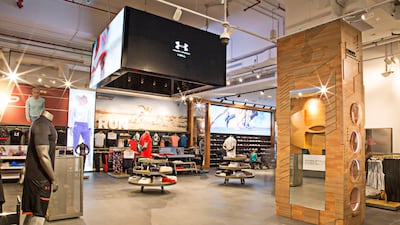 Visit the new Under Armour store in The Dubai Mall. Courtesy Under Armour