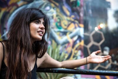 Eden Kavishy is studying computer science and works as a tour guide. Heidi Levine for The National