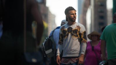 YouTuber Adam Saleh participated in a charity boxing match for Yemen in 2019. Dave Sanders for The National