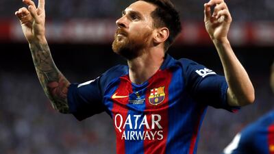 Lionel Messi has signed a new contract that will keep him at Barcelona until 2021. Mariscal / EPA