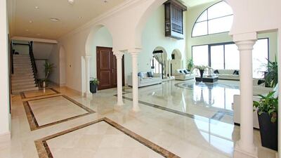 The Fairmont Residences on the Palm are the north and south tower while the Fairmont Hotel is the middle tower. Courtesy Fine and Country International