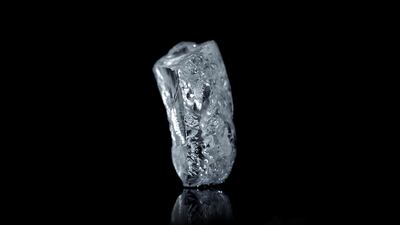 The 404.20-carat rough diamond was named 4 de Fevereiro
