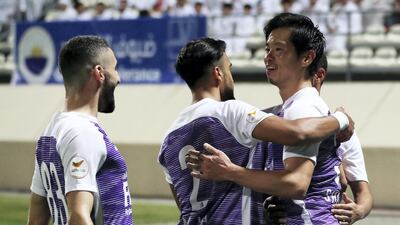 Al Ain FC announced Wednesday the launch of its on TV channel. Pawan Singh / The National