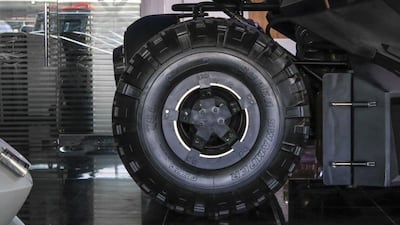 Other features include gull-wing doors and the front of the car rises up at high speeds, creating an effect similar to the movie. Courtesy GTR Motors