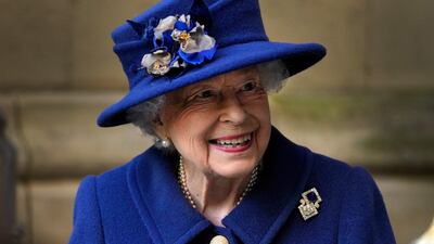 Britain's Queen Elizabeth II on October 12. Photo: AFP