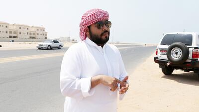 Ismaeel Al Malki, 23, a petrol engineer, takes issue with the lack of trained doctors using high-tech equipment. Pawan Singh / The National