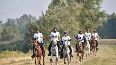 The race took place over four stages of 40km, 30km, 30km and 20km.