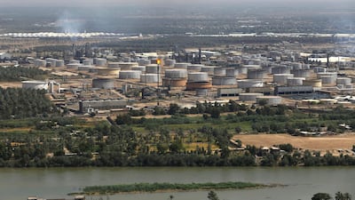 The Al Dora oil refinery in Baghdad, Iraq. Reuters