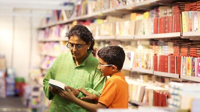 Through book fairs, festivals and publishing houses, Sharjah is a regional hub for children's literature. Pawan Singh / The National